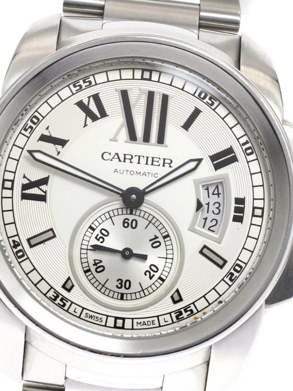 CARTIER Calibre de Cartier W7100037 Date Automatic Men's Watch_